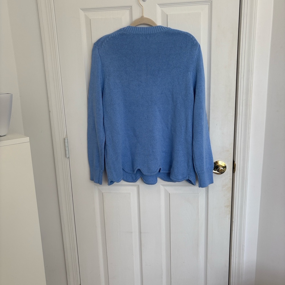 NWT J by J. Crew Light Blue Knit Sweater - Picture 8 of 8
